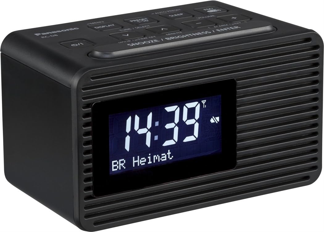 Panasonic Radio Clock Black, W128279781