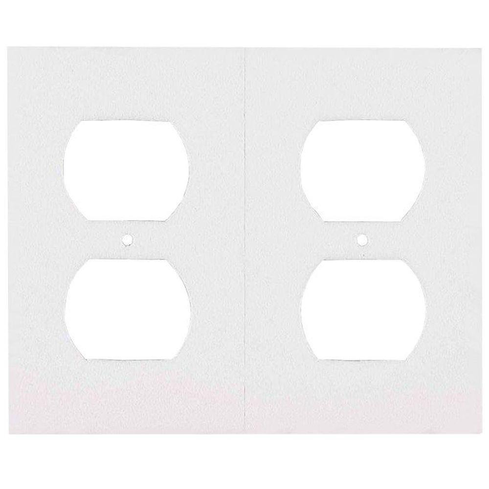 M-D Building Products87916 White Outlet Sealers for Standard & GFCI Outlets