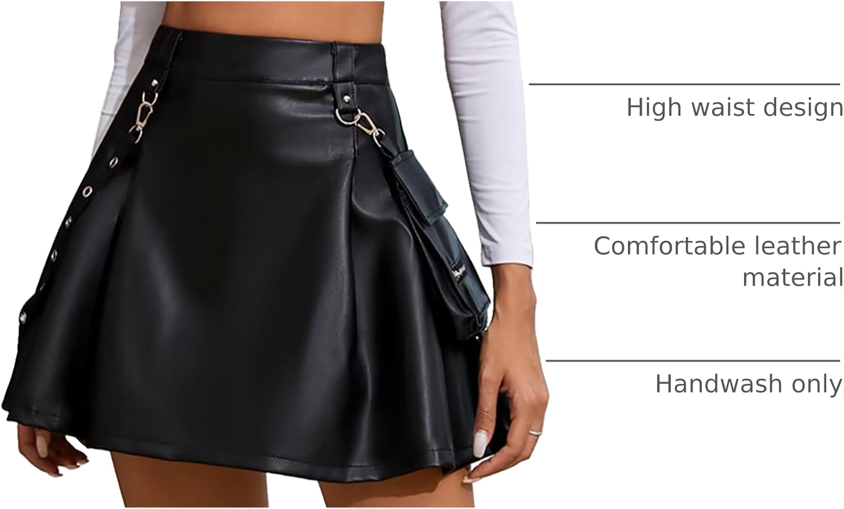 レディースウェア #MADEMOISELLE ADJUSTABLE SKIRT - BLACK - Long embroidered skirt Black / Gray For Women | Maje