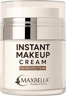 Instant Makeup & Spot Coverage Cream | 3-in-1 Primer, Highlighter & Moisturizer | Niacinamide Enriched | Waterproof, Long-Lasting, UV Protection | 45g (LightLumi)