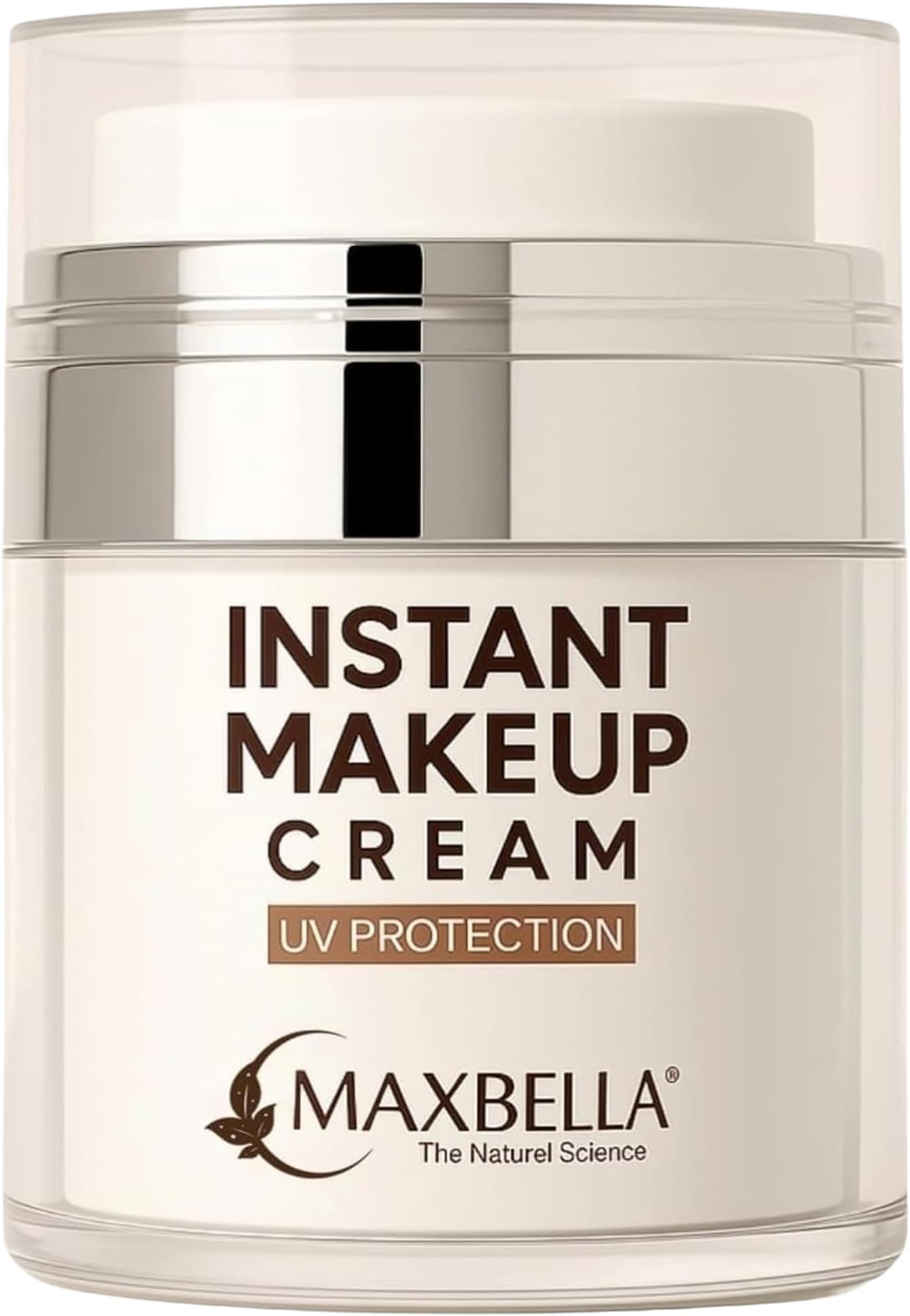 Instant Makeup & Spot Coverage Cream | 3-in-1 Primer, Highlighter & Moisturizer | Niacinamide Enriched | Waterproof, Long-Lasting, UV Protection | 45g (LightLumi)