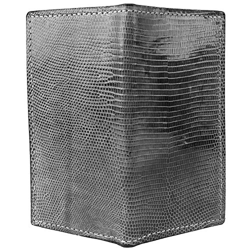 Genuine Tegu Lizard Checkbook Leather Rodeo Wallet2