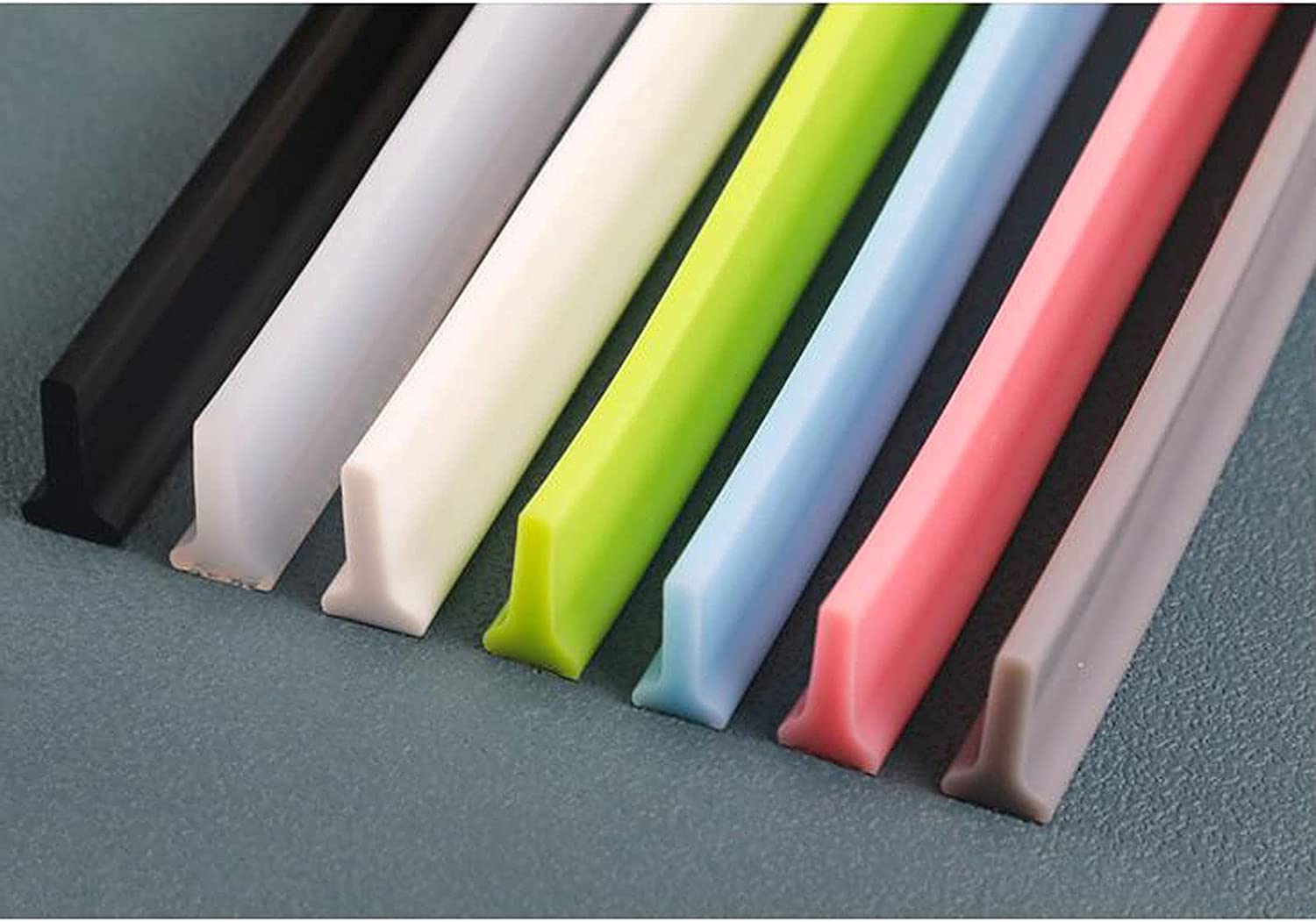 Silicone Shower Barrier For Bathroom,Shower Threshold Bar And Retention System,Collapsible Shower Threshold Bar,Flexible Waterproof Tape,For Dry And Wet Separation