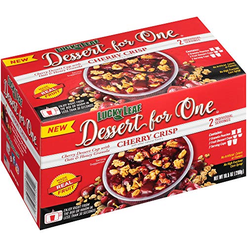 Dessert for One Cherry Crisp with Oats & Honey Granola (2 Servings Included)