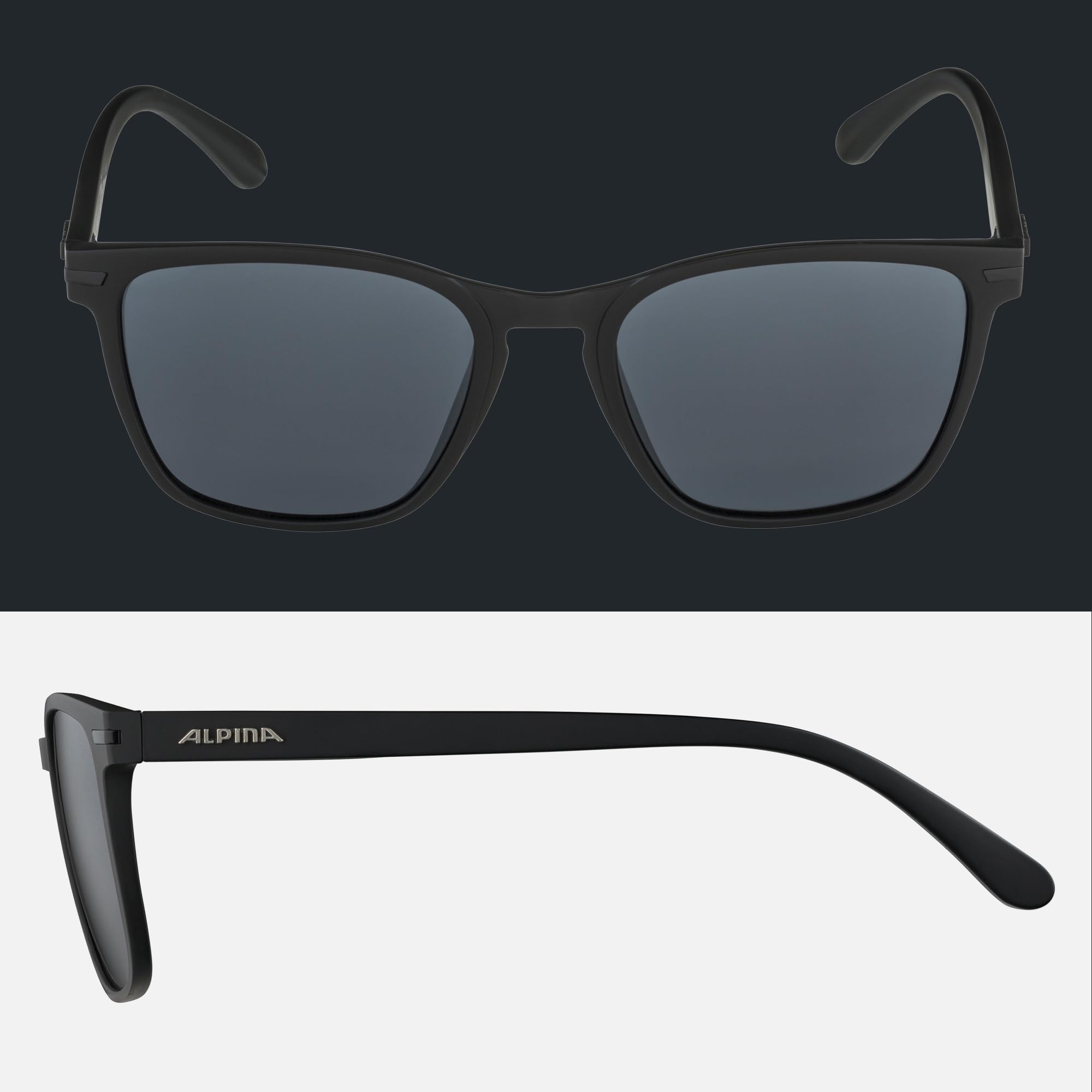 ALPINA YEFE - Verspiegelte und Bruchsichere Sonnenbrille Mit 100% UV-Schutz Für Erwachsene