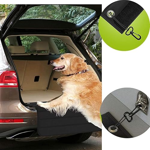 Miniatura 2 de Scicalife Accesorios de coche Antiviajes, almohadilla sucia plegable para mascotas, alfombrilla para el piso del coche, almohadilla para parachoques