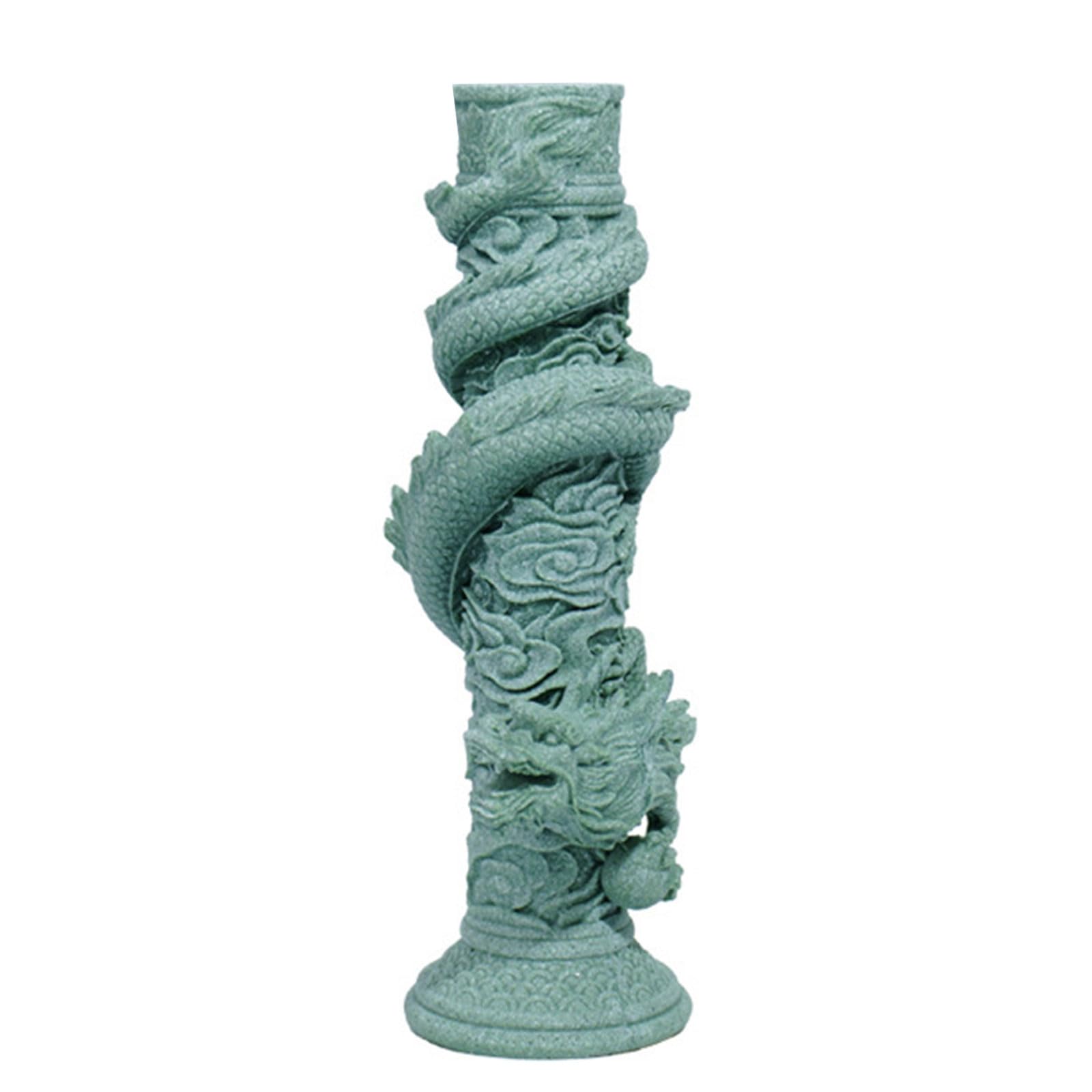 Uitndvyte Multifunctional Rosin Dragon Sculpture for Marinepark Landscape and Home Interior Artistic Display Rosin Dragon