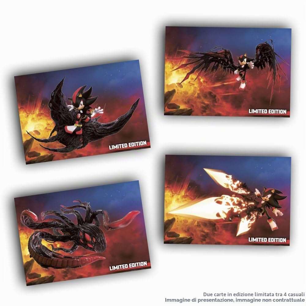 Panini Sonic The Hedgehog Classic Trading Cards Blister 5 tasche + 2 carte edizione limitata, 005010KBF5