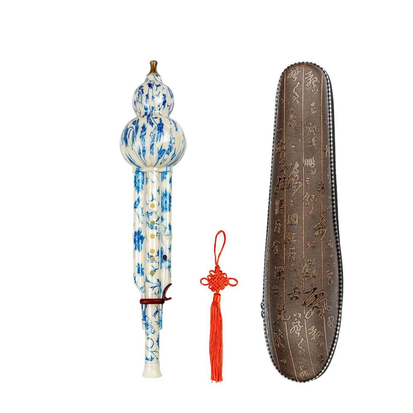 Hulusi Instrumento ABS Hulusi Chino Curcubit Calabaza Flauta Llave De Sonido C Ligero Y Fácil De Llevar Instrumento De Viento De Madera