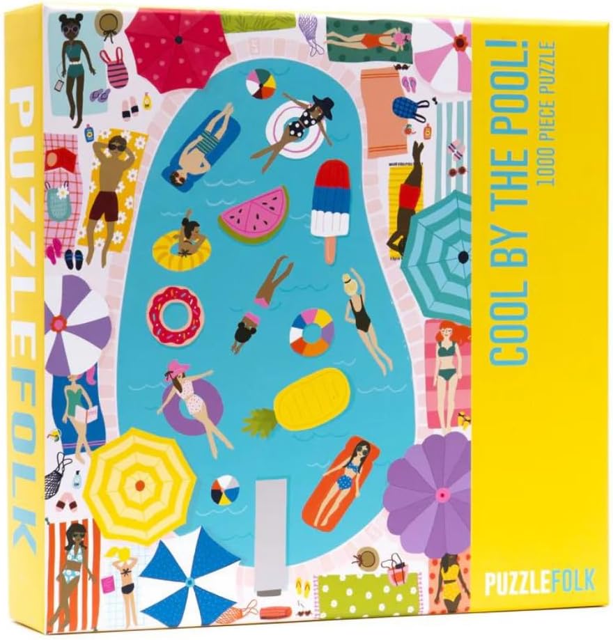 Cool by The Pool 1000 Piece Puzzle