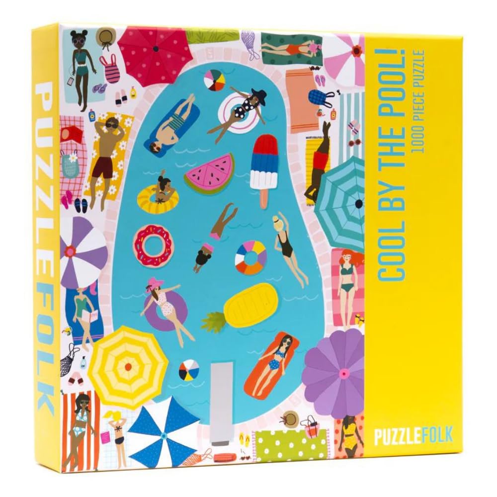 Cool by The Pool 1000 Piece Puzzle