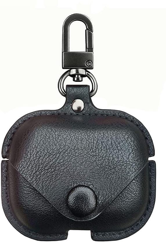 AJM 360 Shockproof Design Leather Protective Case Compatible with Boat Airdopes 161 ANC (Black)-image-13