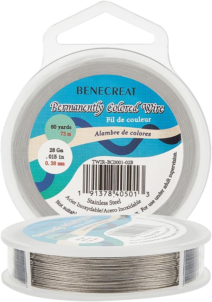 Acculon Tigertail Beading Wire Medium 3 Strand .015 30ft