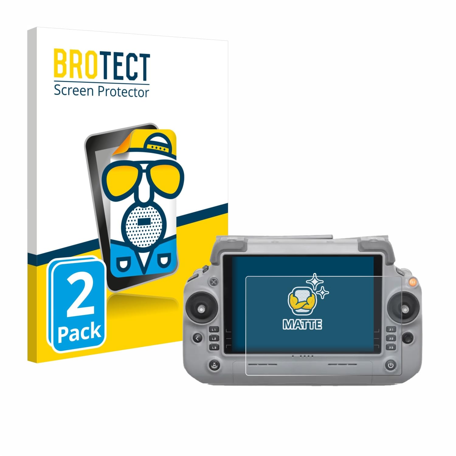 Pellicola Protettiva BROTECT Per DJI Osmo Action 5 Pro - 2 Pezzi Anti