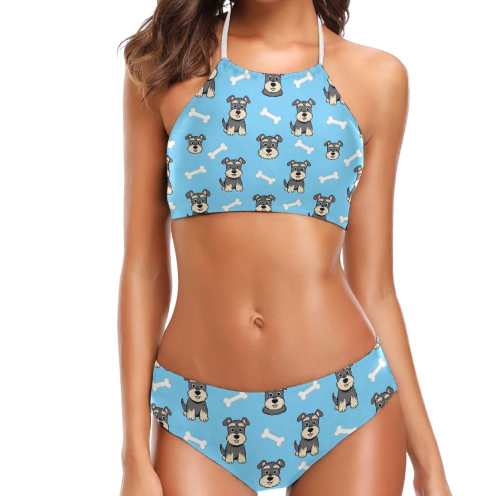 Bikini triangle en polyester et élasthanne stretch haute résilience - 8