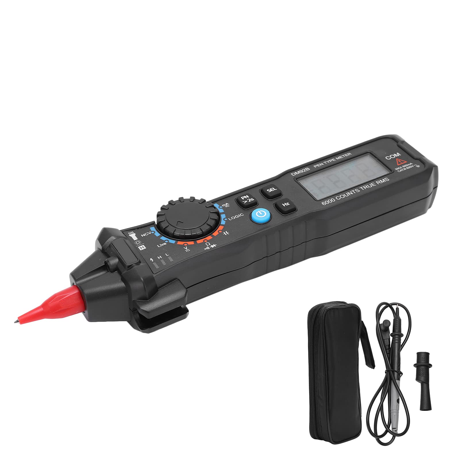 Outil d'essai numérique de multimètre portable DM92B avec la grande précision pour les électriciens et les laboratoires