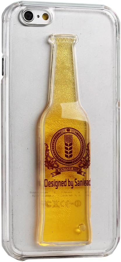 ReYes Innovative Wine/Beer Glass Transparent Protective Case for iPhone 5 / 5S (Beer Bottle)