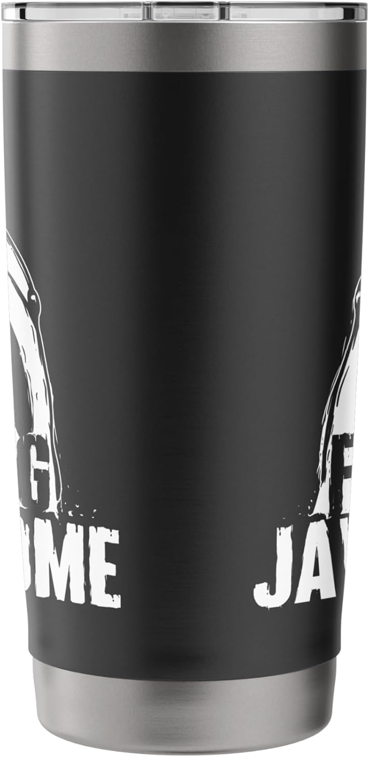 Feeling Jawesome - Funny Shark Lover Ocean Wildlife Stainless Steel Insulated Tumbler - Image 2
