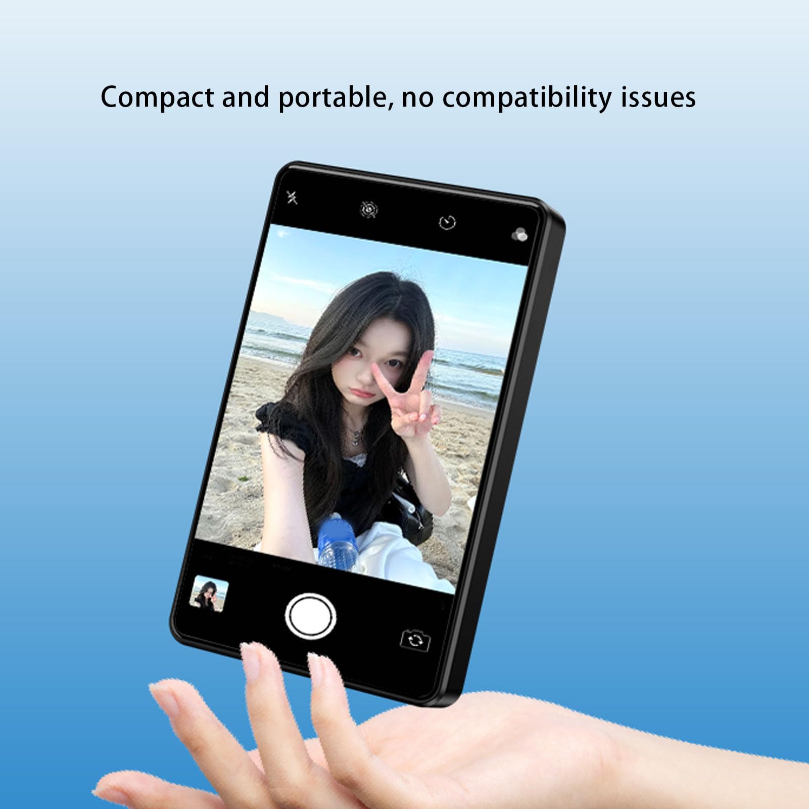 GOWENIC 2 Pezzi Schermo per Vlog Telefono per Kit Creatore di Contenuti