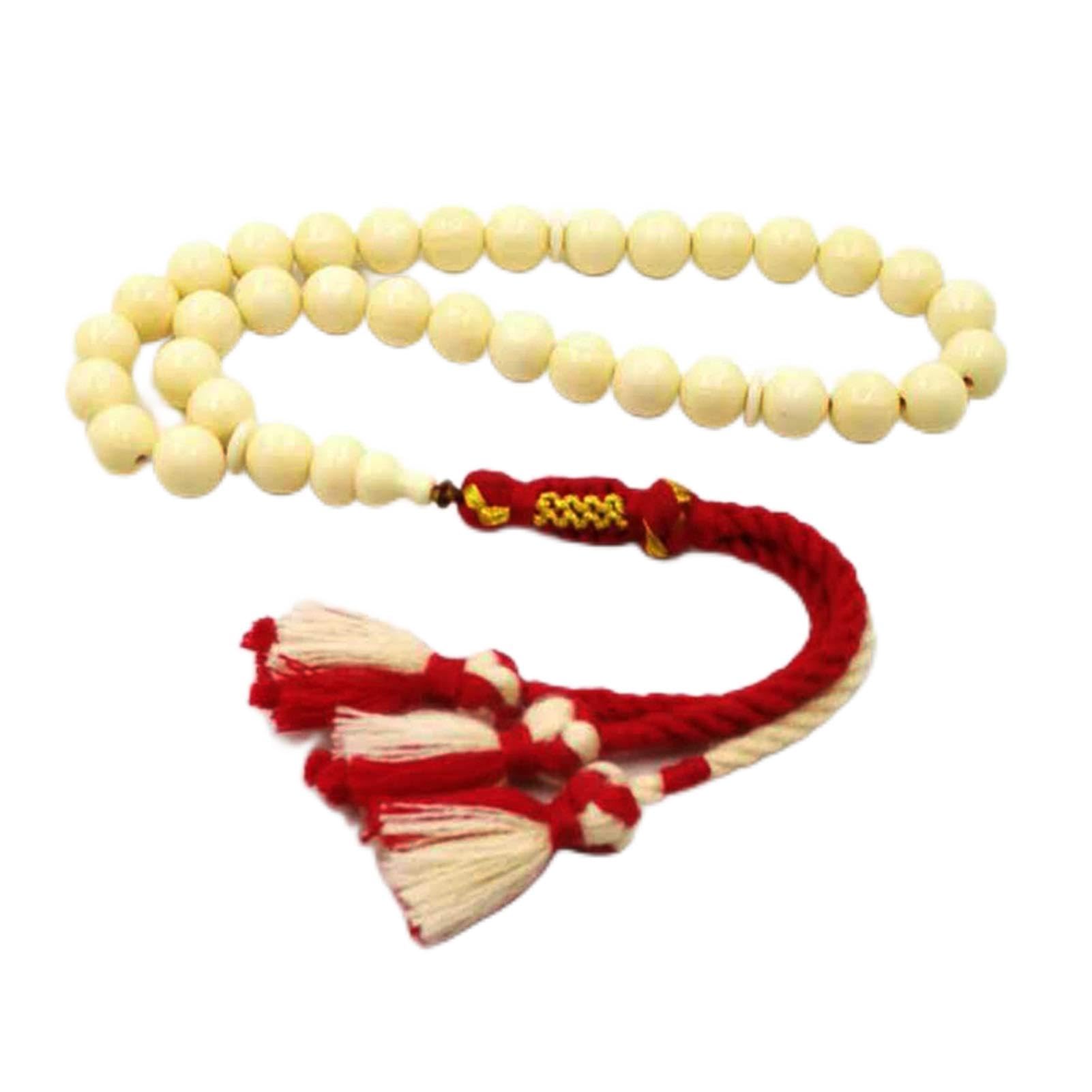 Turkish misbaha beads de resina con cuentas de estilo turco y borla hecha a mano 7