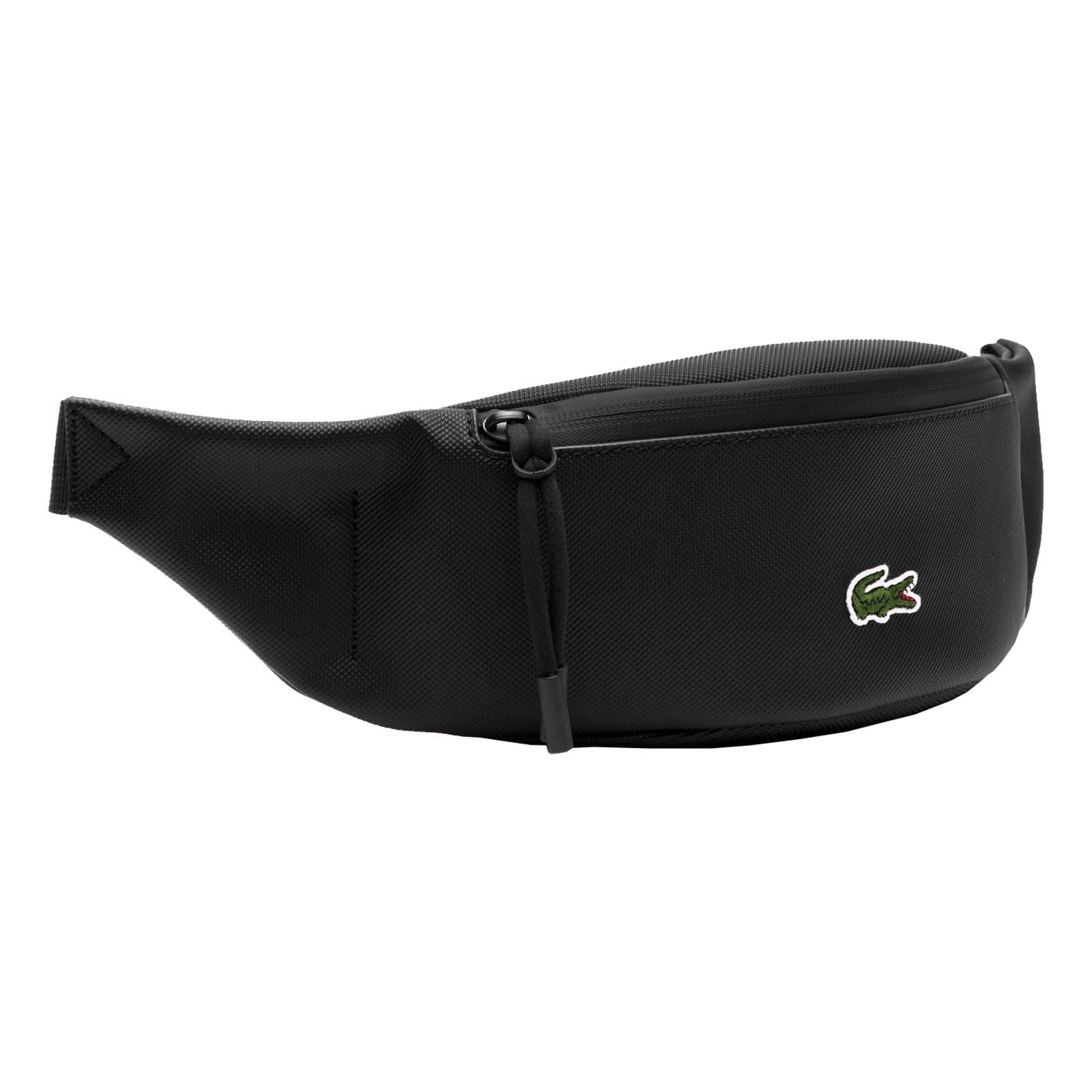 Lacoste Herren Bauchtasche Waist Bag, Freizeittasche,Hüfttasche,Cross-Body,Bag,Noir (P00),Einheitsgröße (One Size)
