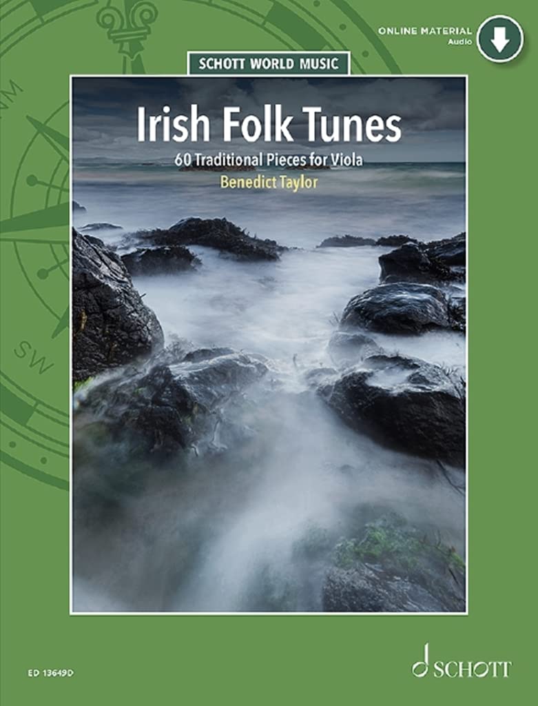 Irish Folk Tunes for Viola: 60 Traditional Pieces. Viola. Ausgabe mit Online-Audiodatei