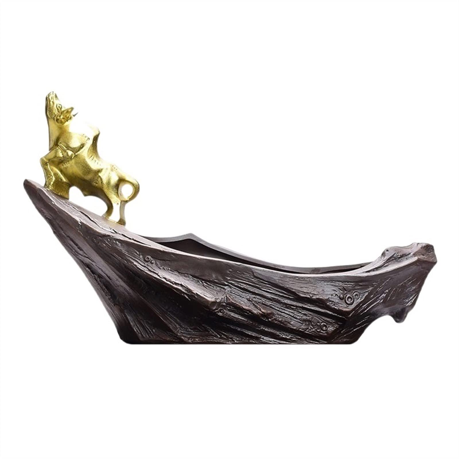 HIHELO Doniczki Kreatywne Ceramiczne Bonsai Doniczka Zielona Roślina Krajobraz Doniczka Dekoracja wnętrz Ozdoby (dolny Punch) Doniczki do pokoju dziecięcego (Kolor: B)