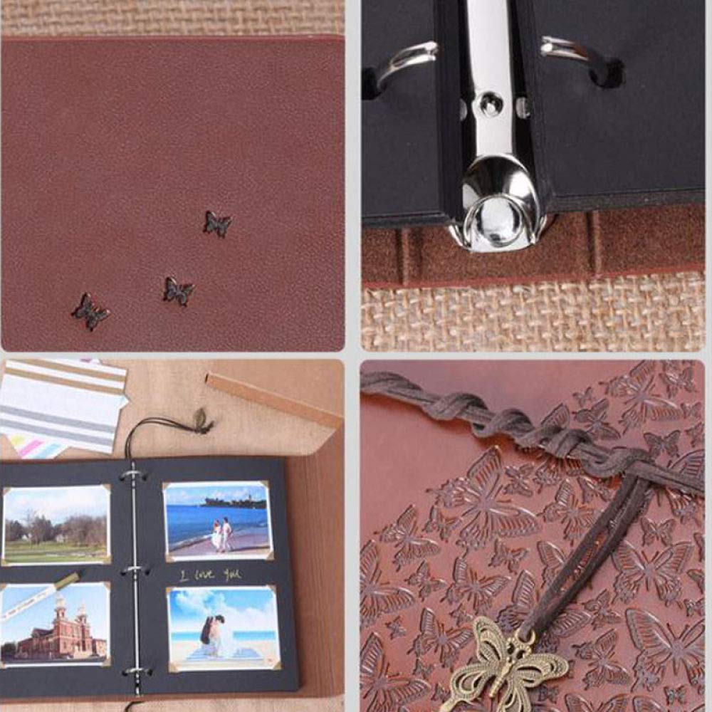 Album Photo Cuir Rouge Brepols - Neuf - Pour Scrapbooking Ou Photos