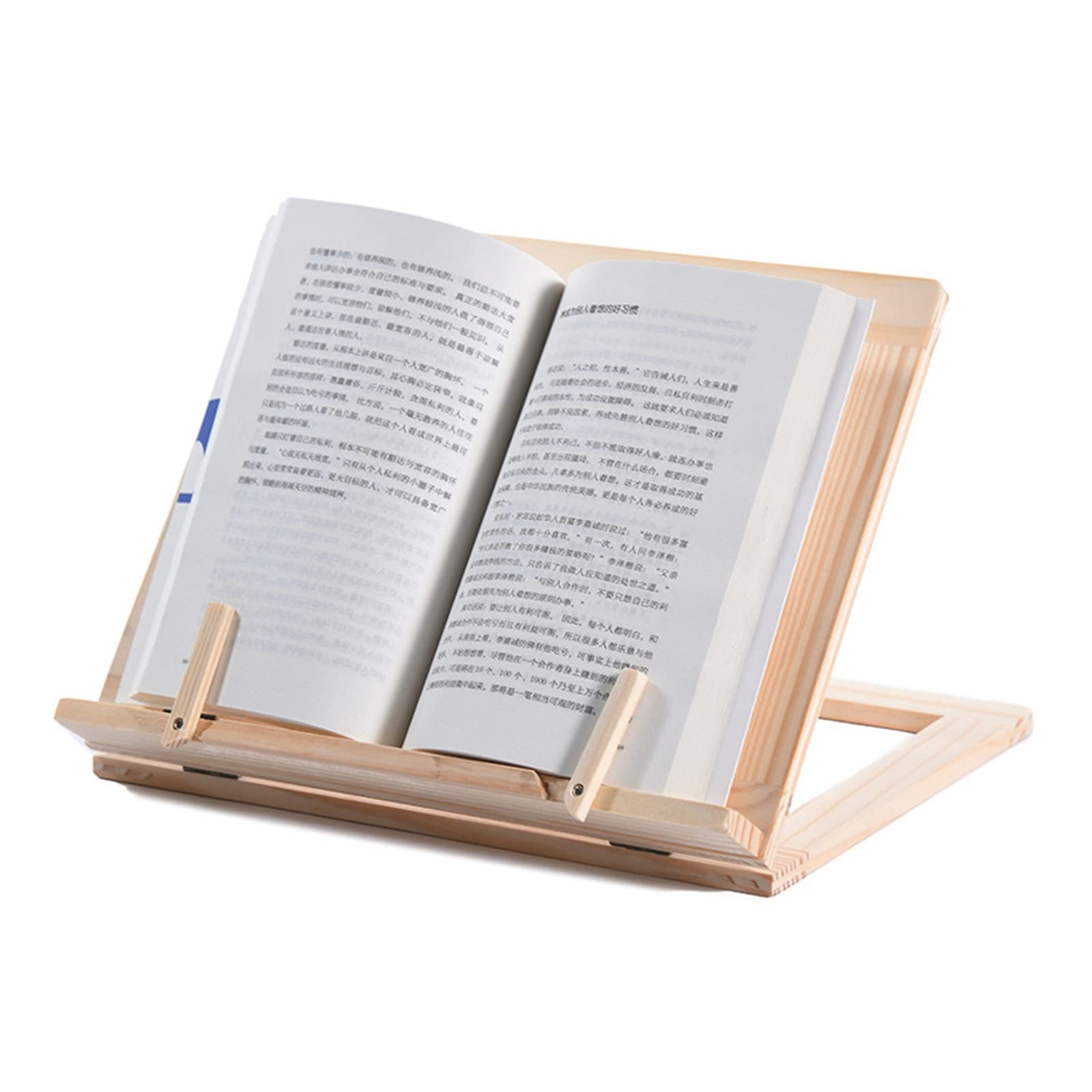 Soporte de lectura de suelo regulable para libros de cocina y oficina