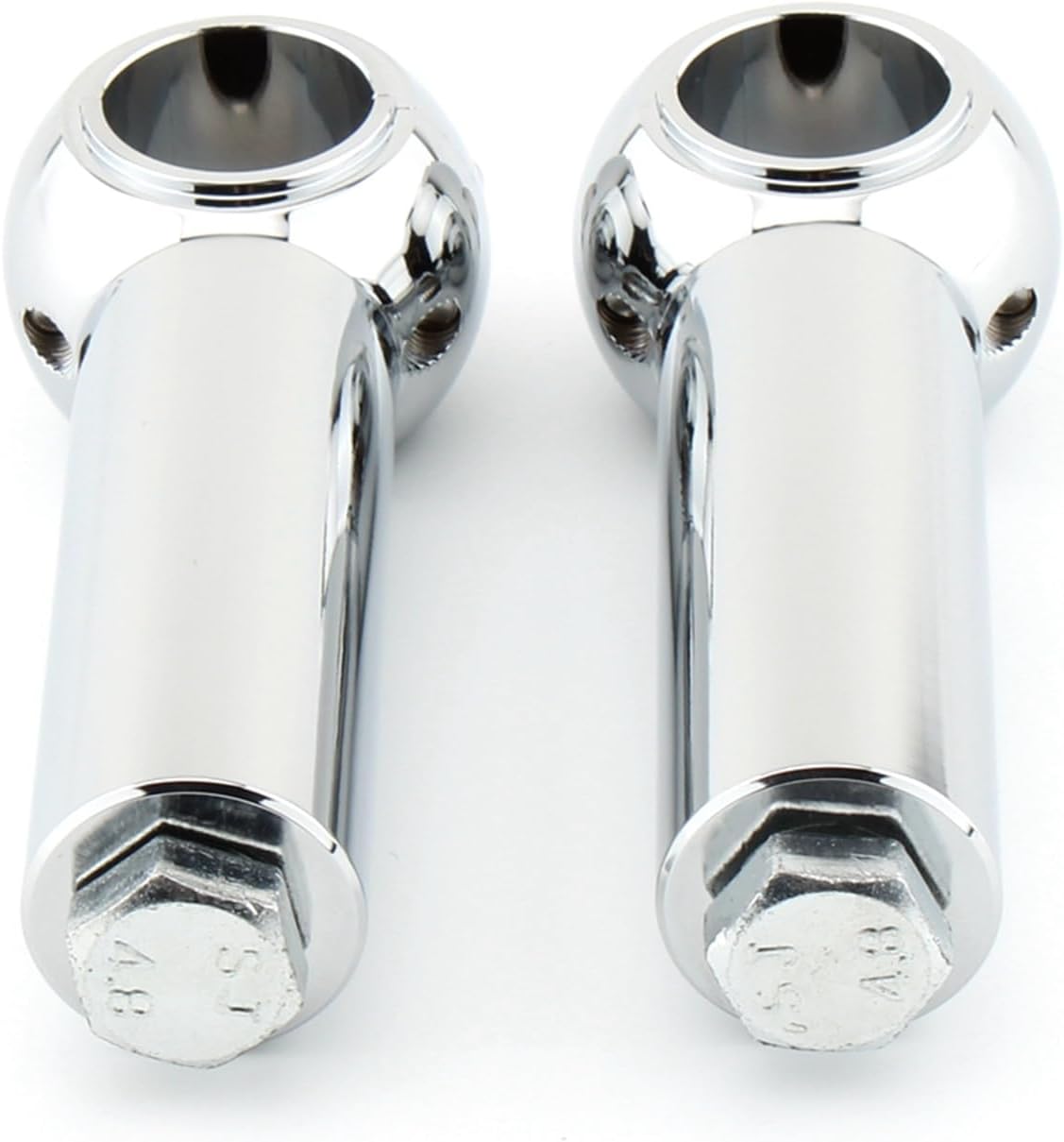 2.5cm/ 1" Motor Handlebar Clamp Riser Rise Bar handlebar risers fit all motorcycles with bar diameters, including FOR Harley, Cruisers, Choppers Chrome