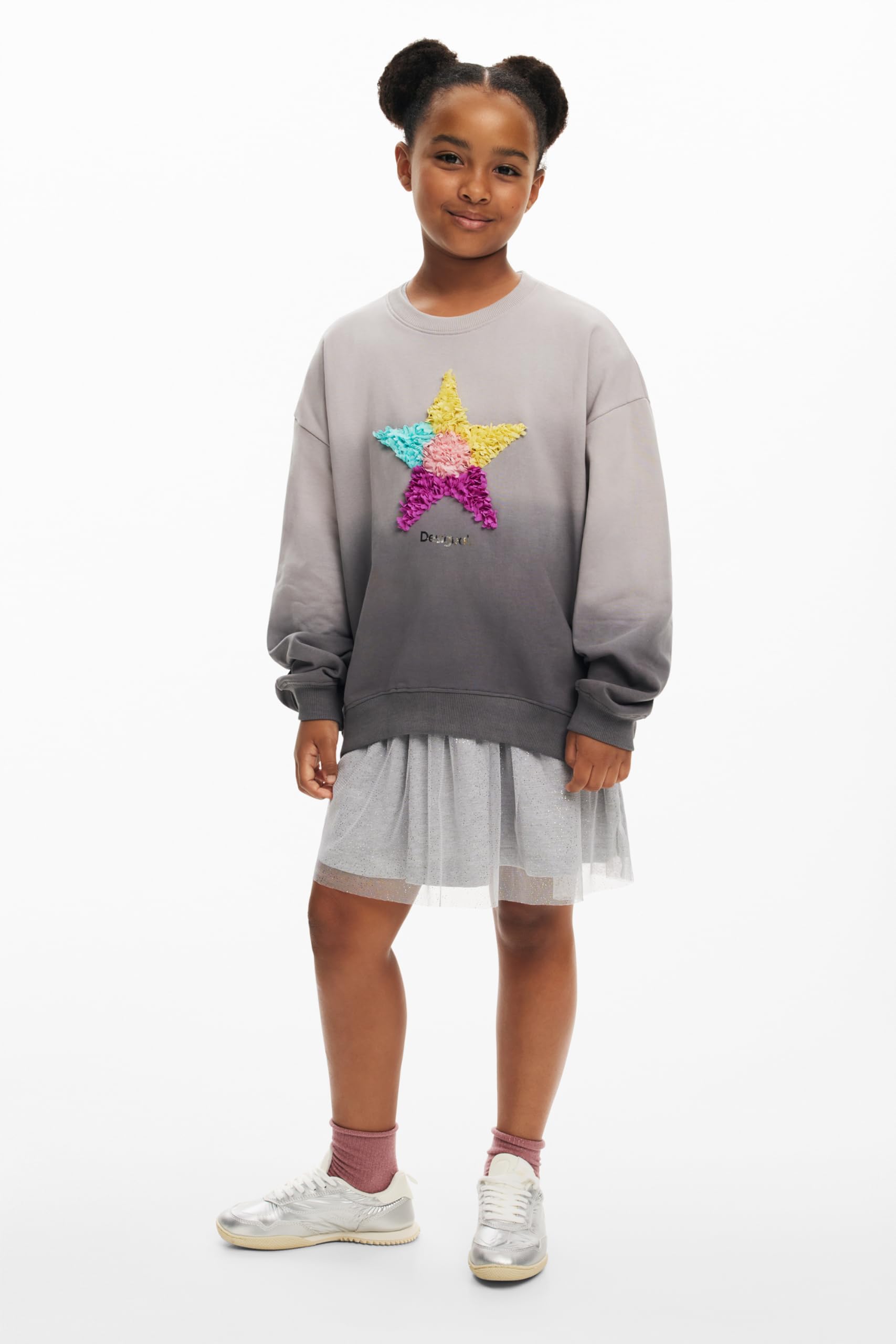 Desigual Sweat_FL Sweatshirt para Niñas