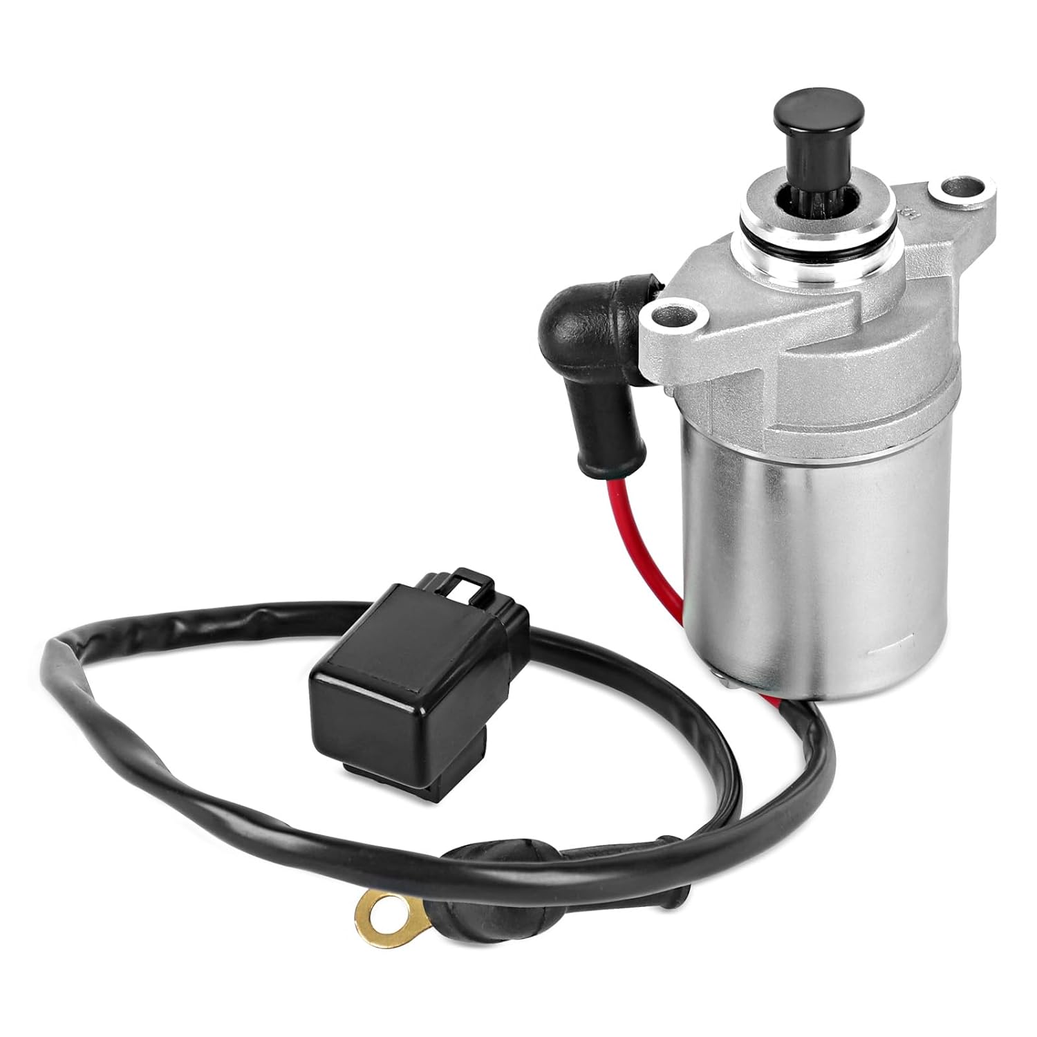 STABSOLI Starter Motor & Solenoid Relay For Polaris Sportsman 90 2001-2006, Scrambler 90 2001-2003, Predator 90 2003-2006, E-TON 90 0450533 0451692 18643 18644 SMU0273 SMU0284 410-54058 57-2732 - Foto 4