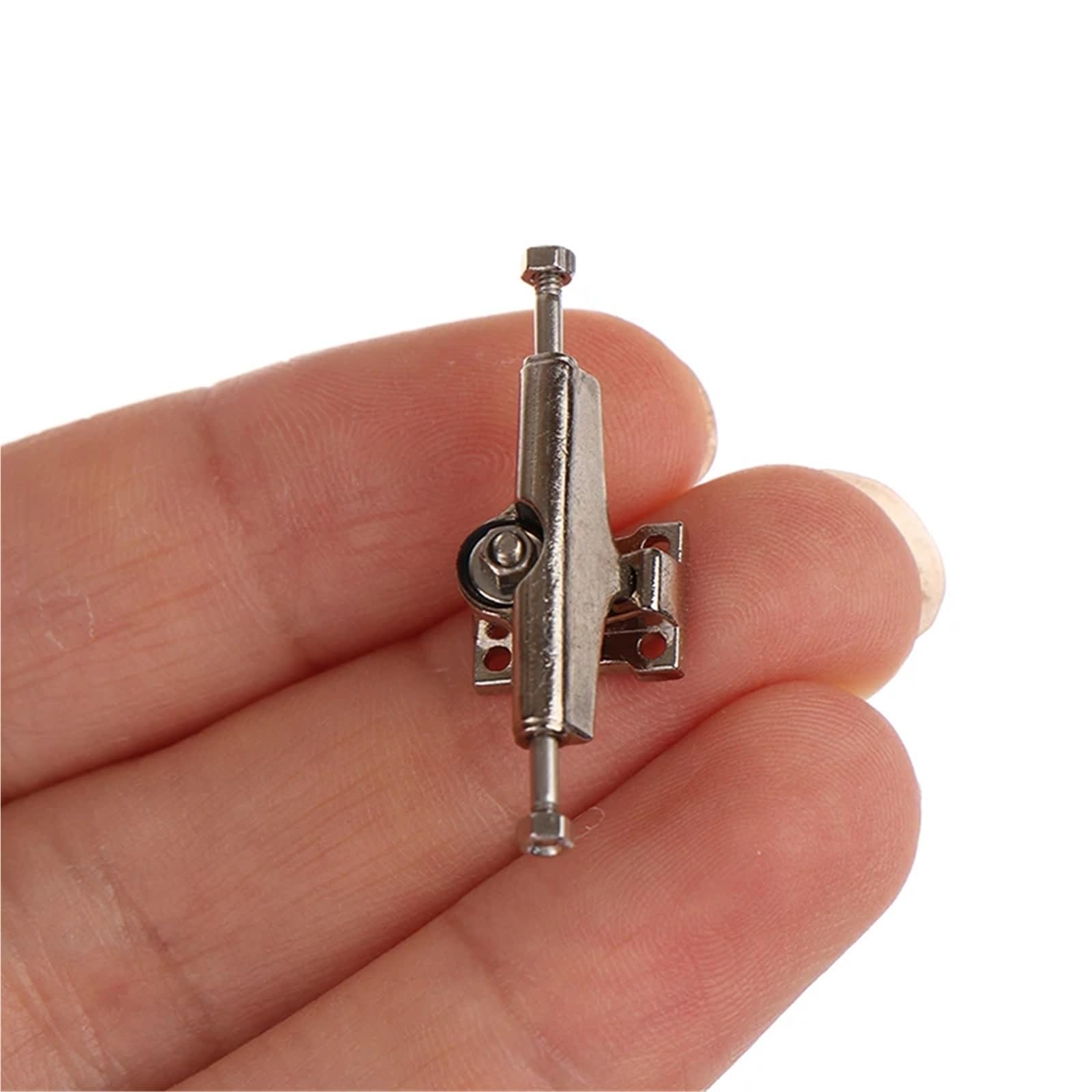 Juego de 2 camiones de metal para diapasón de 32,5 mm, accesorio de cubierta de madera, aleación de zinc