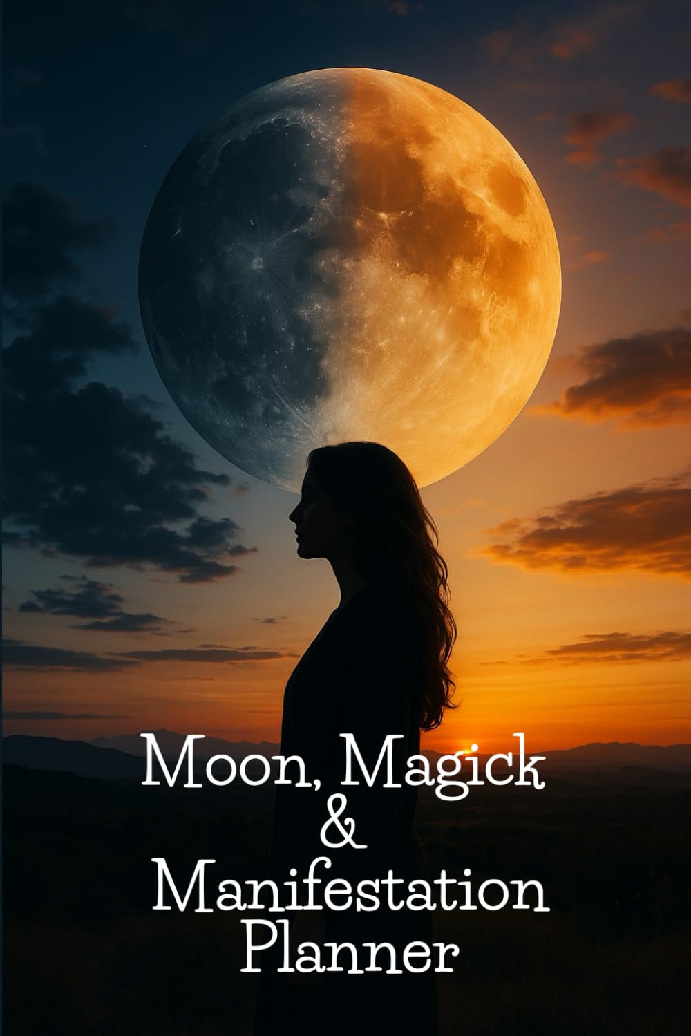 Moon, Magick & Manifestation Planner: Start Anytime – An Undated Witchcraft & Wicca Journal for Moon Phases, Rituals, and Daily Manifestation