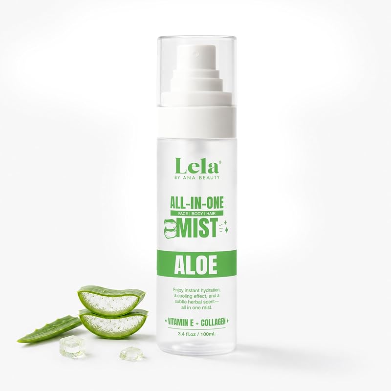 LELA by Ana Beauty Bruma facial multifuncional com aloe vera e vitamina E, 100 mL