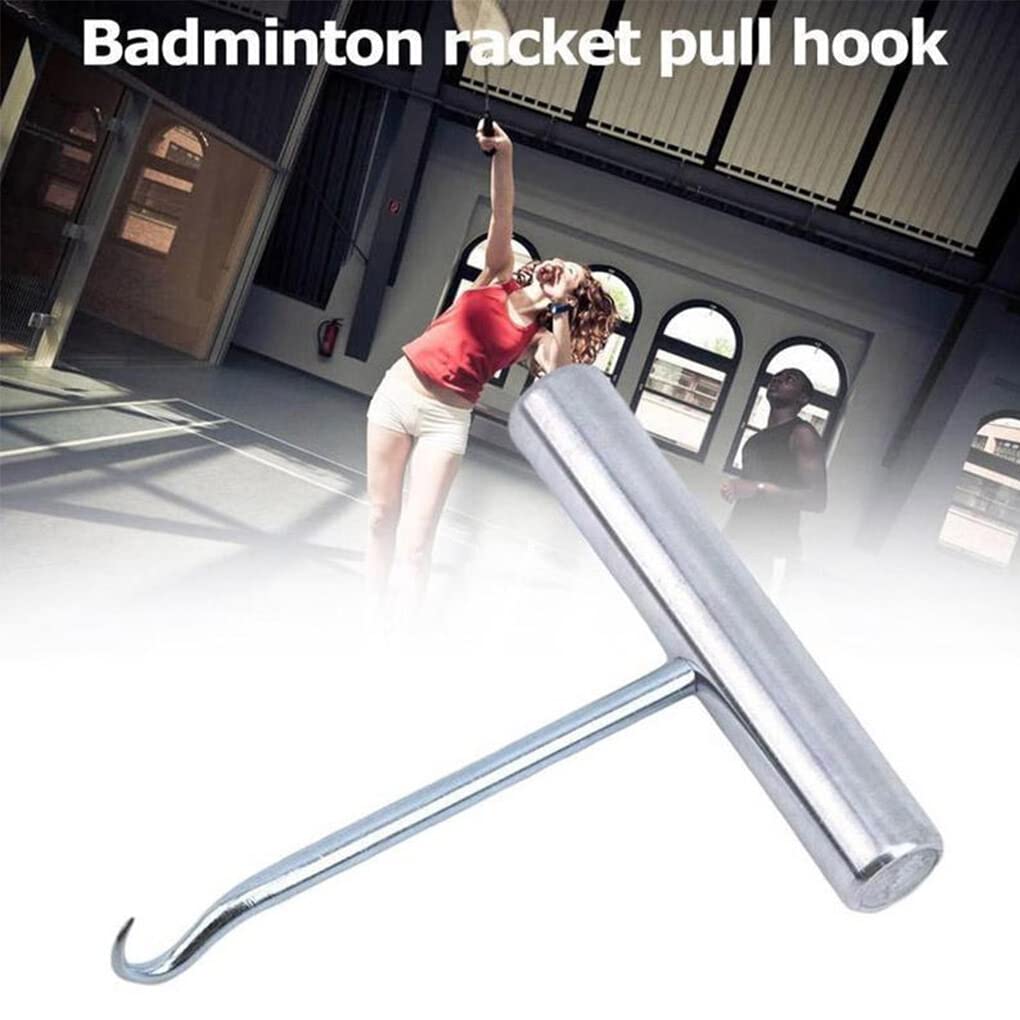BEALIFE Raquette de Badminton Aide au cordage crochet de traction œillets de squash équipement de sport cordes extracteur crochets accessoires