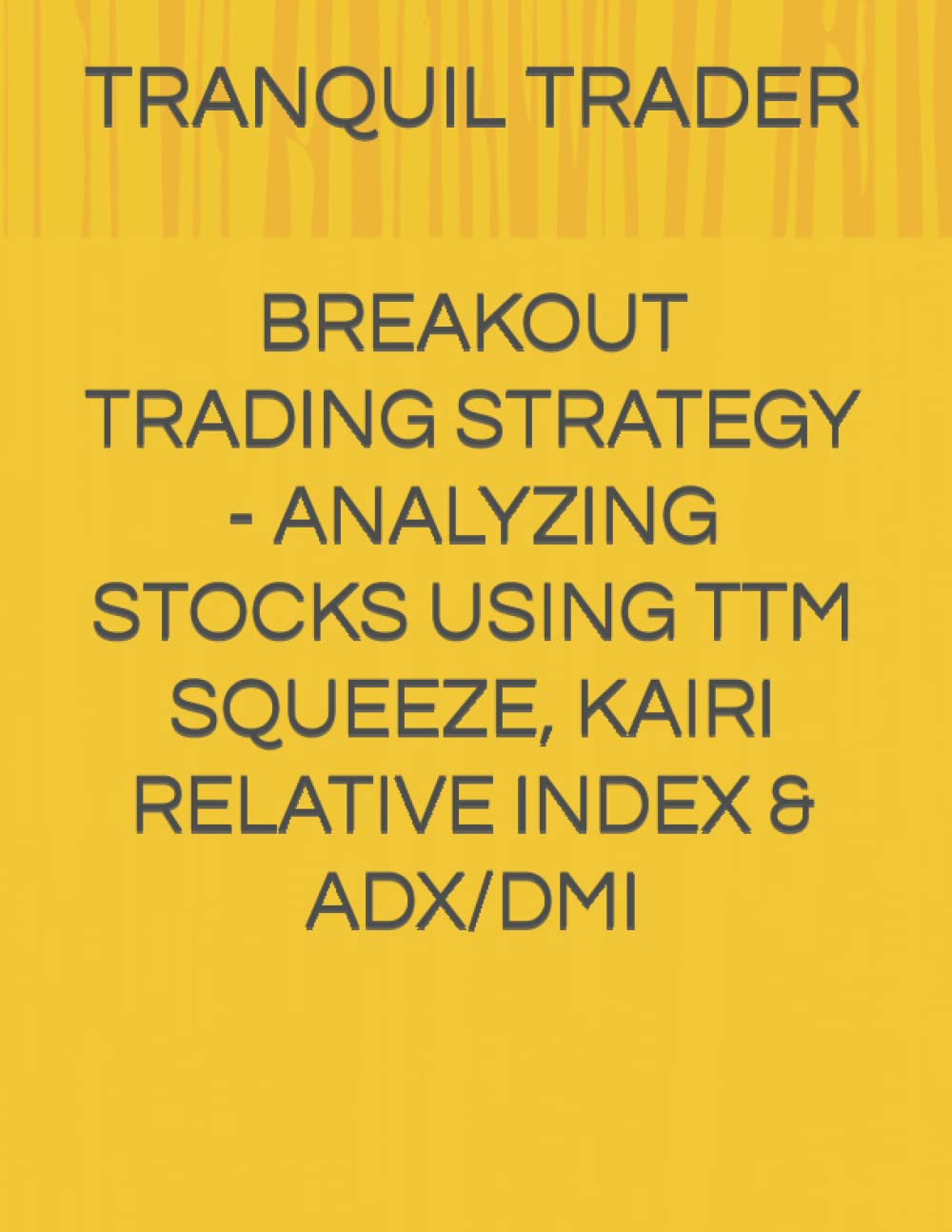 BREAKOUT TRADING STRATEGY - ANALYZING STOCKS USING TTM SQUEEZE, KAIRI RELATIVE INDEX & ADX/DMI Paperback – 19 January 2022