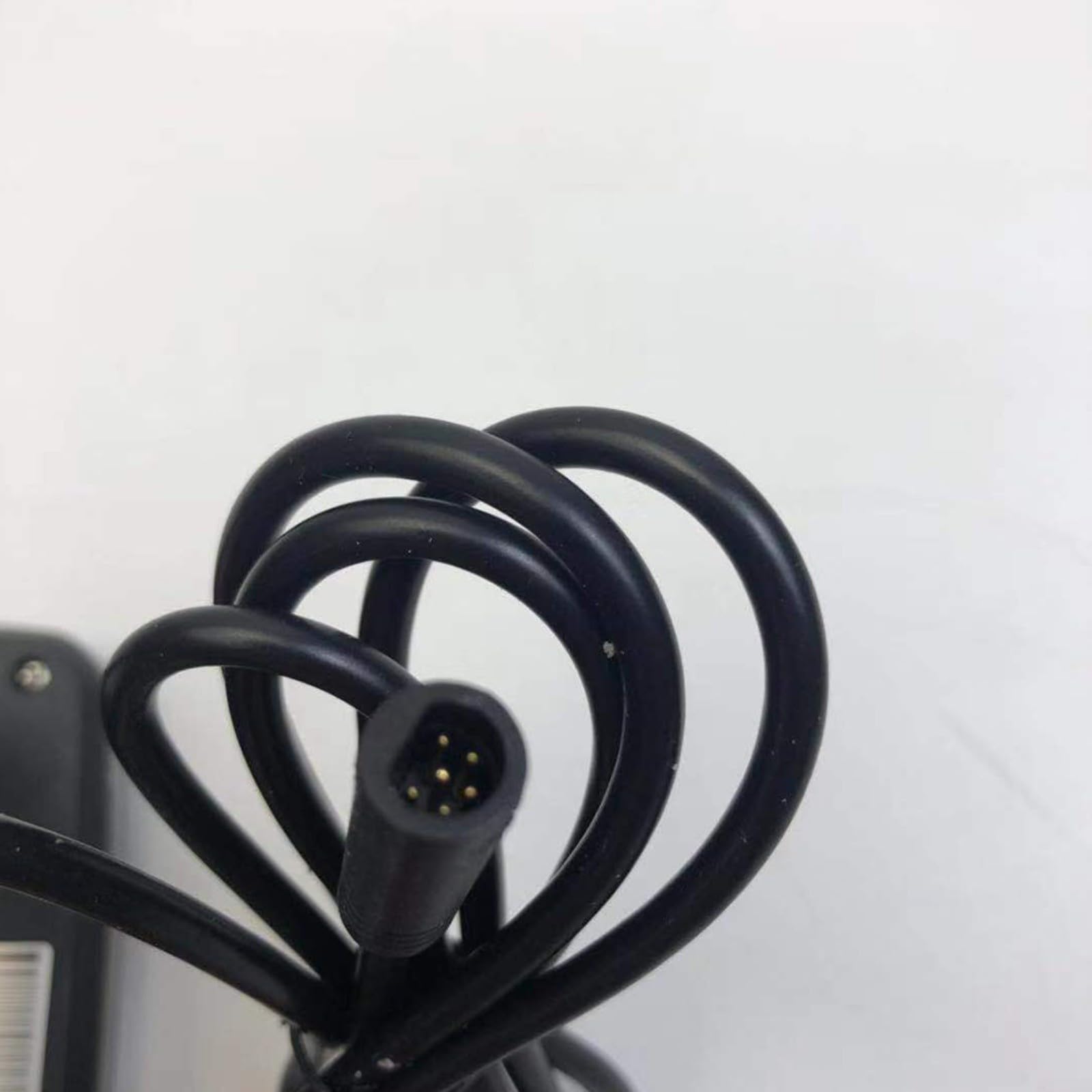 VLCD5 - Pantalla de 6 pines, para motor central Tongsheng TSDZ2 E-Bike, sin acelerador, pantalla negra ABS, para bicicleta eléctrica, pieza de actualización