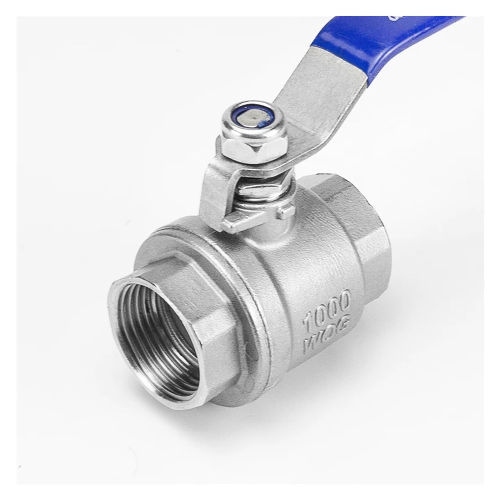1 Uds SS304/316L válvula de bola rosca interior doble dos piezas tornillo Manual interruptor tubería agua del grifo(1-1/4",ZG_SS304)