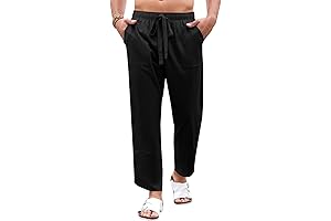 Versatile Men's Capri Pants for Casual and Activewear