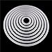 DECORA Circle Cutting Dies Stencil for DIY Scrapbooking Album Paper Card Embossing Craft Decoration