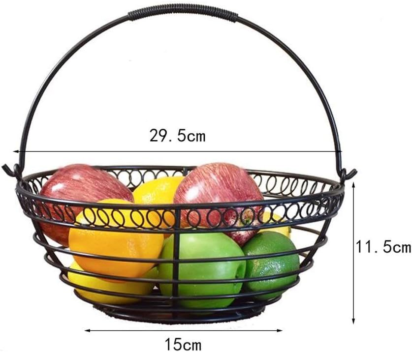 Countertop Fruit Basket Bowl Bread Storage Fruit Dish