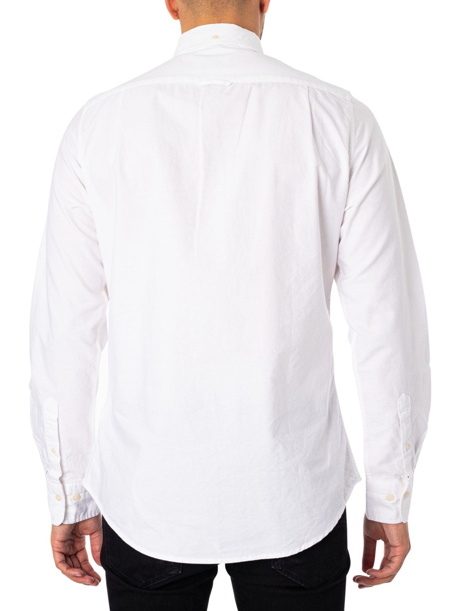 GANT Męska koszulka slim Oxford, biały, L