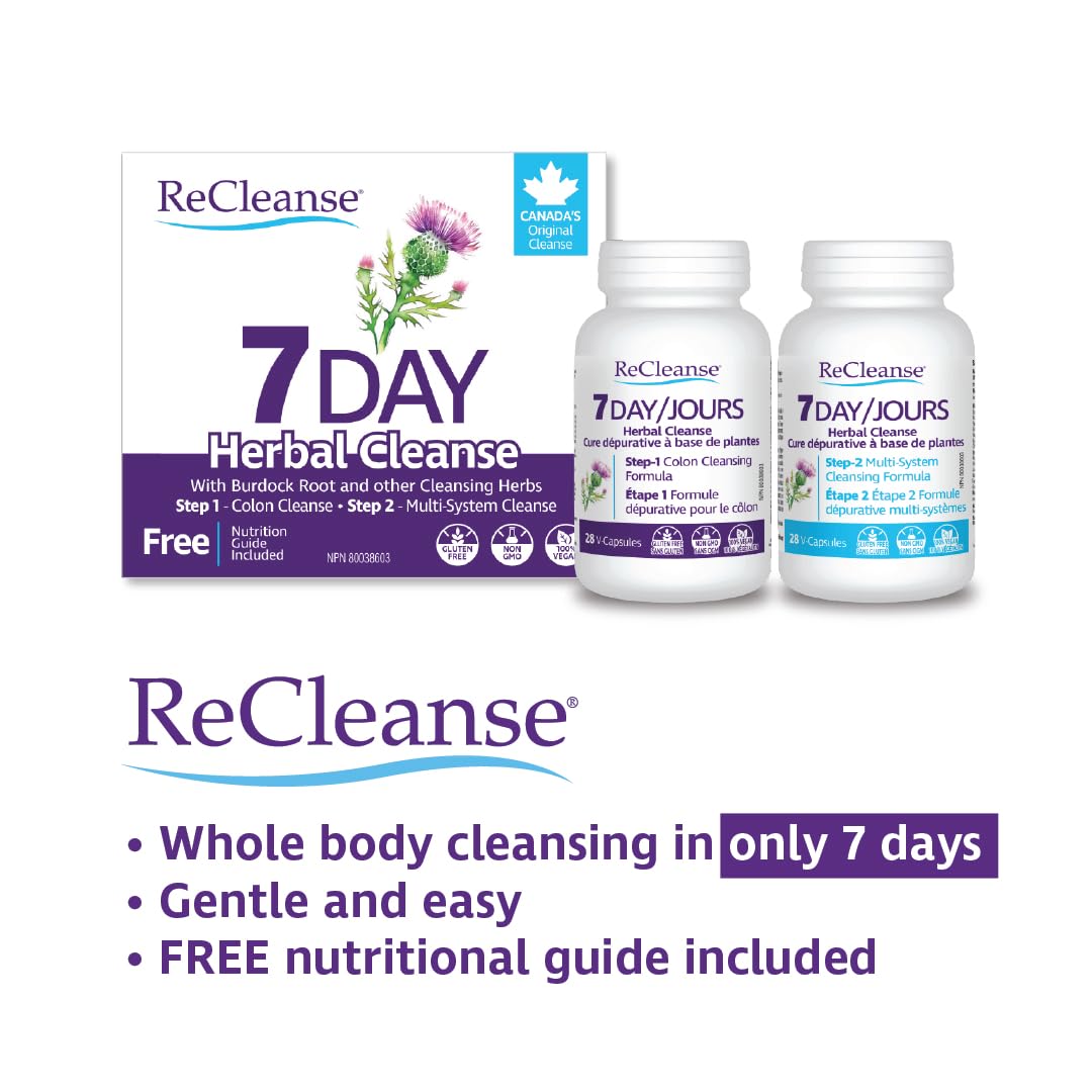 Amazon.com: Prairie Naturals Recleanse 7 Day Herbal Cleanse Kit