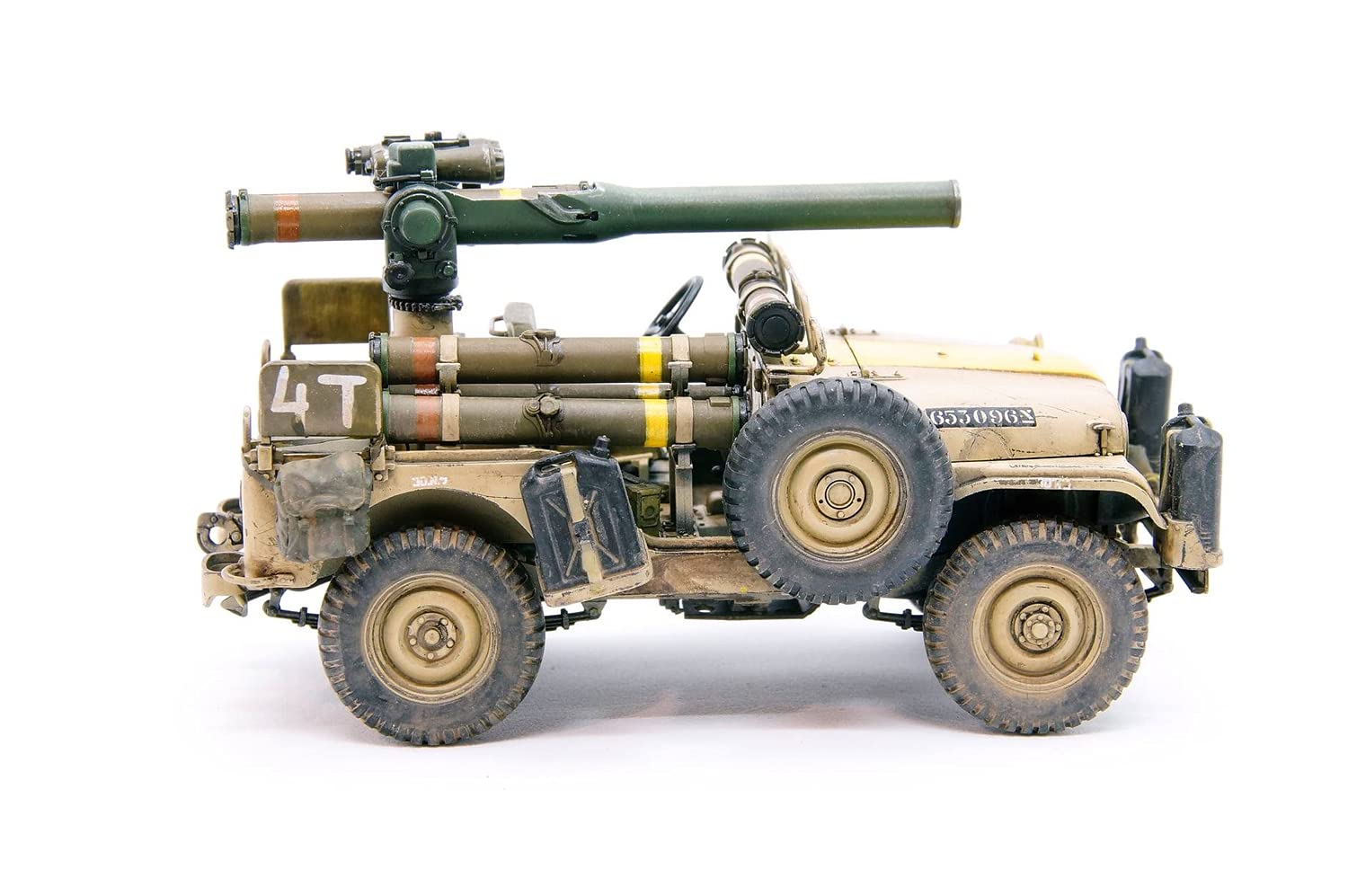 AFV - Maqueta vehículo IDF 1/4 TON 4x4 M38A1/CJ5 "Orev". Escala 1/35.(AFV35S97)