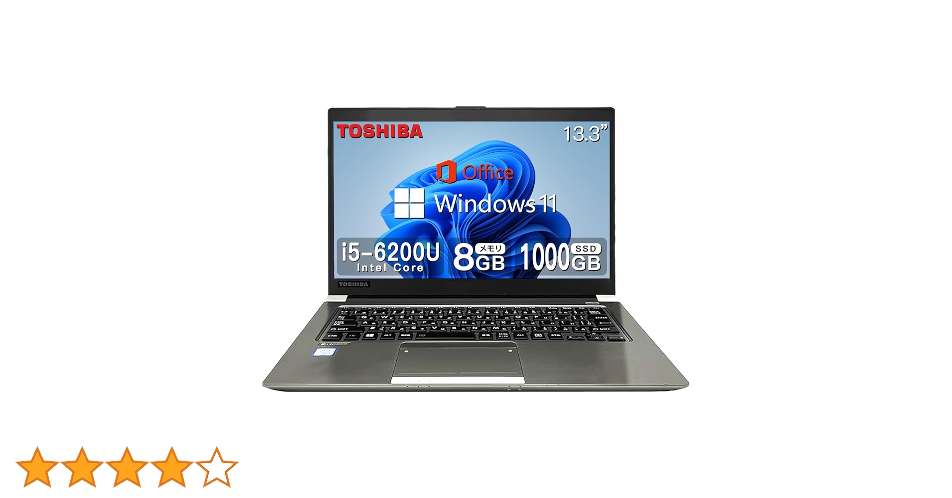 Amazon.co.jp: Toshiba Ultra Thin, Ultra Light Dynabook R63, 6th