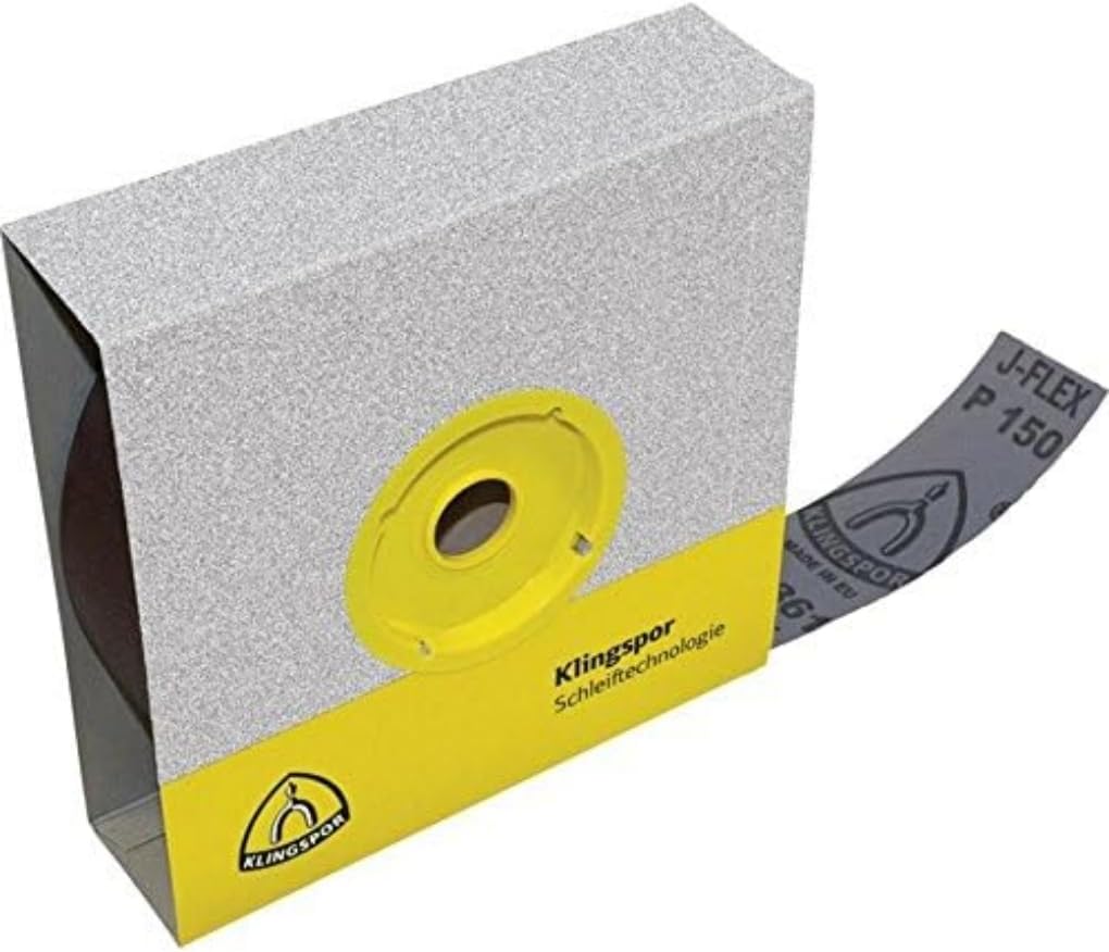 KLINGSPOR Abrasive Roll KL 361 JF 50000 x 50 MM / Granulation 180 / 3856 by Klingspor