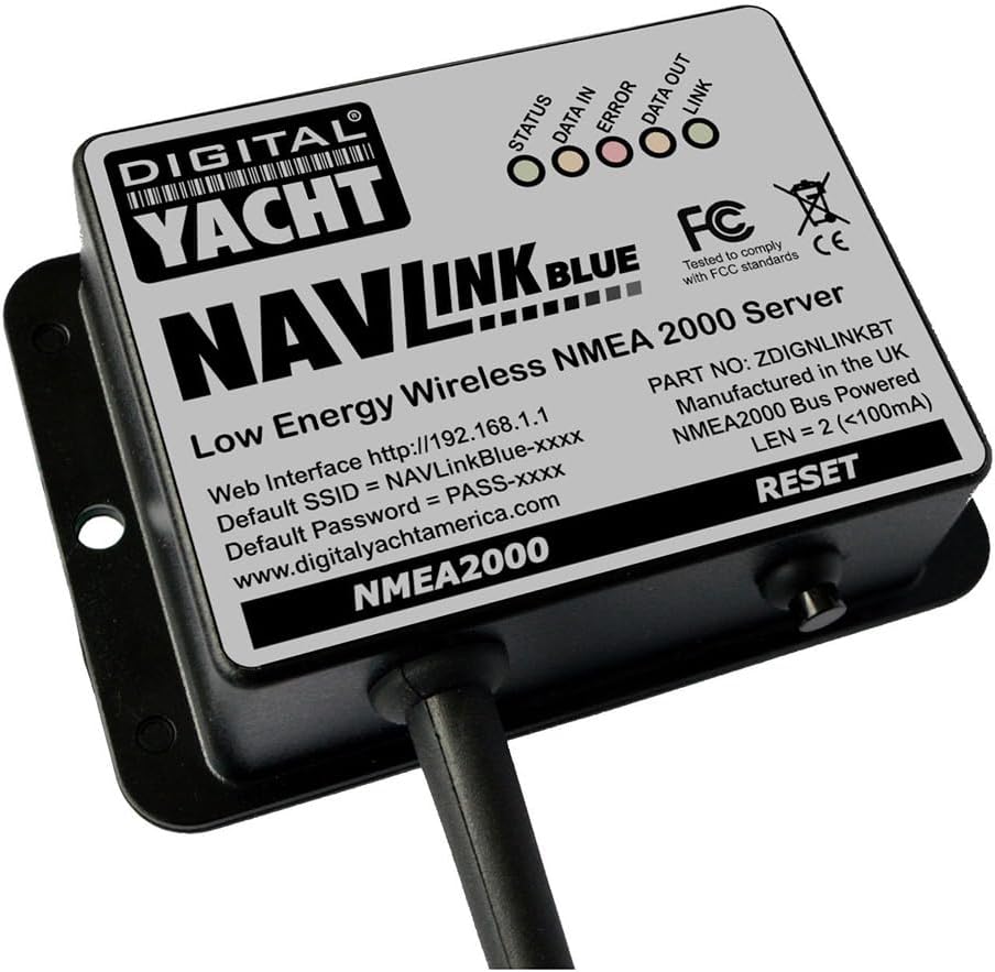 Bluetooth Gateway for NMEA 2000 to Digital Yacht