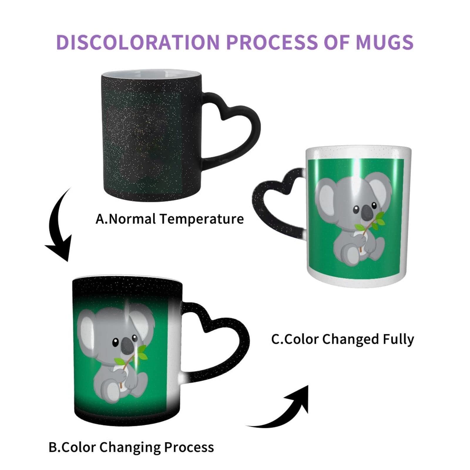 Koala Tasse à Café En Céramique Avec Soucoupe, Tasse à Café