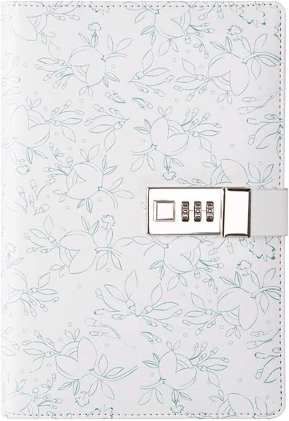 新作入荷 Tidyの留学パスワード帳日記でロックa5ノートブックハードカバークリエイティブシンプルなハンド元帳大人女性の小さな女の子のハートハンド元帳ノートニート 色 グリーン Rtutur Green Color